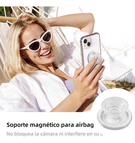 Socket Celular Sujetador Compatible Con Para Iphone Mag Safe