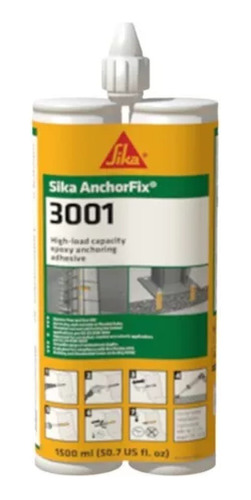 Sika Anchorfix 3001 Anclaje Alta Carga- Cotización Mayorista