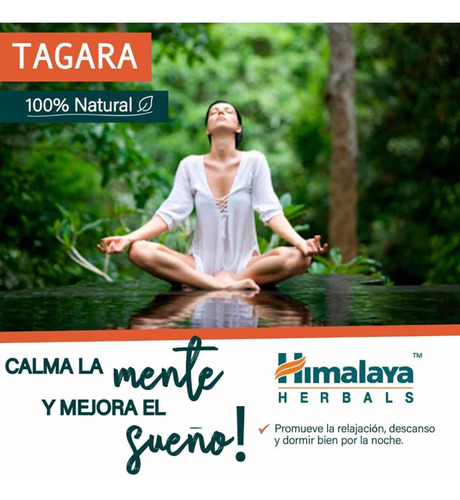 Tagara Himalaya Valeriana Relajante Duerme Bien Insomnio