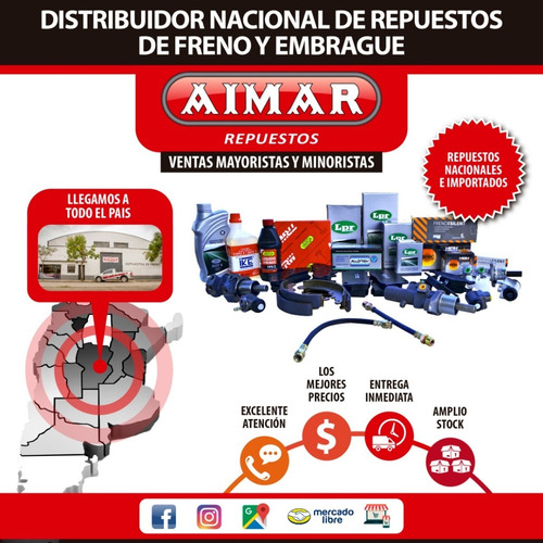 Imagen 6 de 7 de Reforma Freno A Disco Aimar Ford F350 Delantero (p/2 Ruedas)