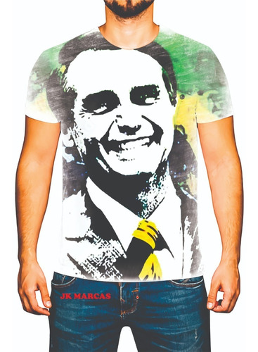 Camiseta Camisa Bolsonaro Presidente 22 Mito Brasil 2022 P24