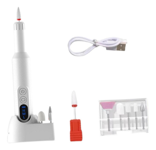 Kit De Lima De Uñas Eléctrica, Máquina De Lijado De