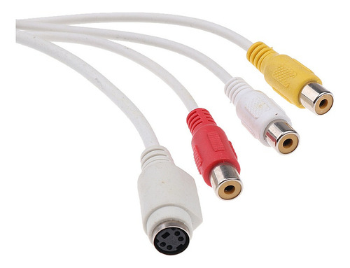 Cw Vga A Tv Av 3-rca Adaptador Convertidor De S-video Cables