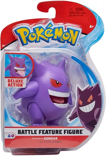 Boneco Pokemon Gengar 10cm Battle Figura WCT Sunny 2602