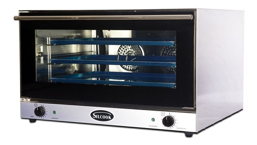 Horno Convector Grande Silcook Doble Turbina 4 Bandejas