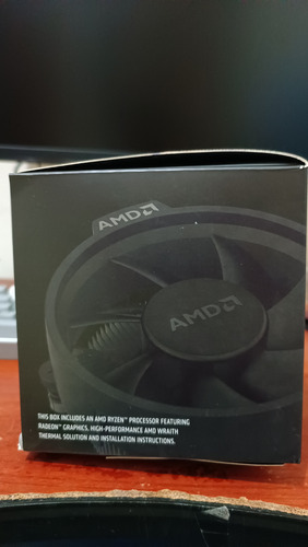Amd Ryzen 5 3400g Usado De 4 Núcleos Y 4.2ghz (Usado)
