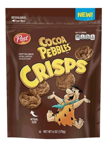 Cereal Post Cocoa Pebbles Crisps 170 Gr