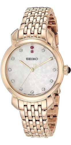Reloj Mujer Seiko Sur624 Cuarzo Pulso Oro Rosa Just Watches