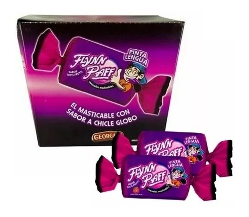 Caramelo Flynn Paff Pinta Lengua Caja X 70un