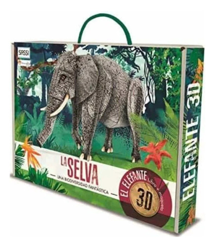Libro: La Selva / El Elefante Libro + Maqueta 3d