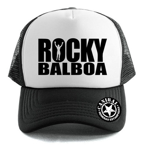 Gorras Trucker Rocky Balboa Remeras Estampadas Canibal