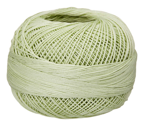 Hilo Algodon Lizbeth 210 Yarda 0.88 Oz Verde Pistacho Claro