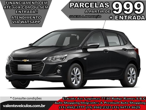 Chevrolet Onix 1.0 (flex) 2021 *todas As Cores*
