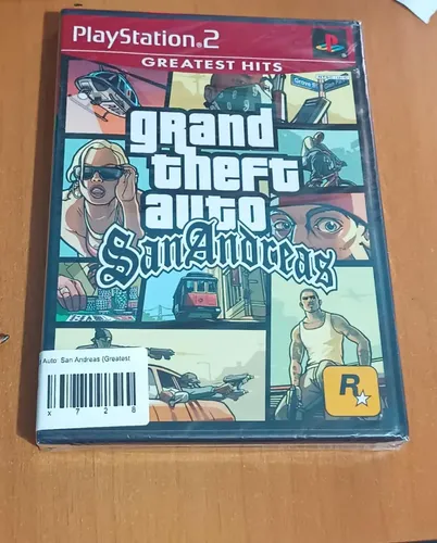 Jogo Grand Theft Auto: San Andreas Greatest Hits Ps2 Físico