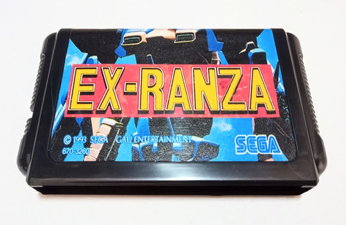 Cartucho Juego Ex-ranza Sega Mega Drive 16 Bits
