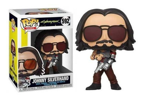 Boneco Funko Pop Games Cyberpunk 2077 Johnny Silverhand 592