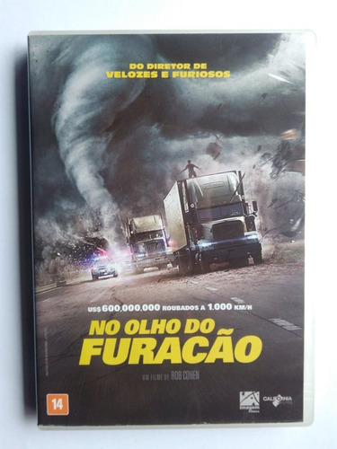 Dvd No Olho Do Furacão Toby Kebbell Dub Leg Original