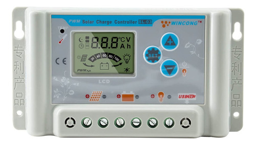 Controladoresde Carga Para Panel Solar 30 Controlador 12 V 1