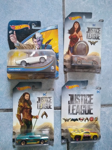 Hot Wheels Dc Comics Justice League Dos Caras Wonder Woman 