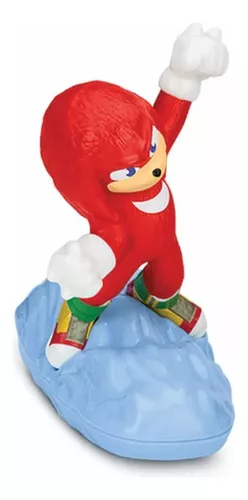 Boneco Knuckles Sonic 2 Mc Donalds Lanchefeliz Brinquedo 5