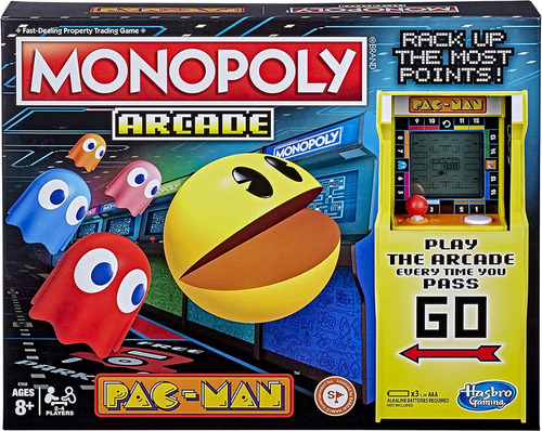 Monopoly Arcade Pac-man Game Juego De Mesa