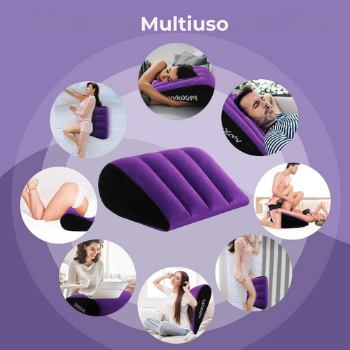 Mh .. Soporte De Almohada Inflable, Juguete Para Parejas,