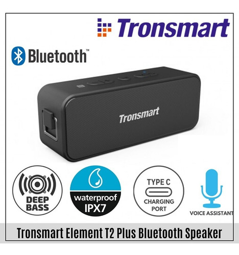 Parlante Bluetooth Tronsmart T2 Plus 20w
