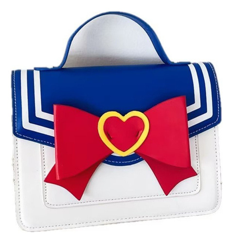 Bolso Bandolera De Anime Japonés Cute Sailor Moon Bow