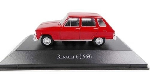 Renault 6 1969 - Escala 1/43 Clásicos Inolvidables
