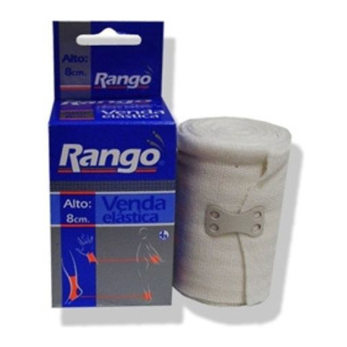 Venda Elástica Rango Blanca 8cm - Pmx Deportes