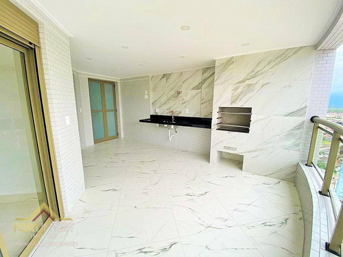 Imagem 1 de 27 de Apartamento Com 3 Dormitórios À Venda, 122 M² Por R$ 866.014,90 - Canto Do Forte - Praia Grande/sp - Ap2371