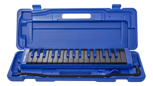 Melodica Hohner De 32 Teclas Con Estuche Modelo Ocean Azul