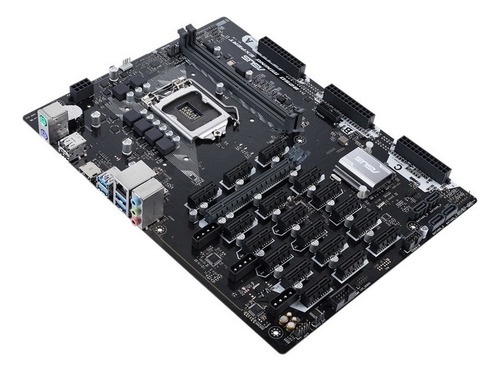 Motherboard Asus B250 Mining Expert 19-gpu Cripto Minería Color Negro