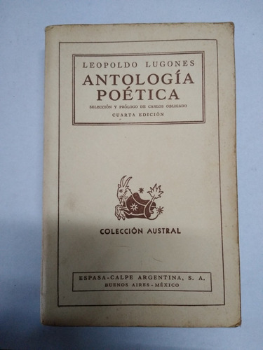 Antología Poética Leopoldo Lugones