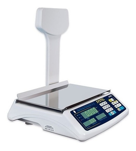 Balanza Electronica Systel Croma 31 Kg Conexion A Impresor