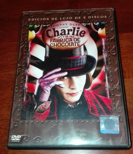 Charlie Y La Fabrica De Chocolate - Dvd Original