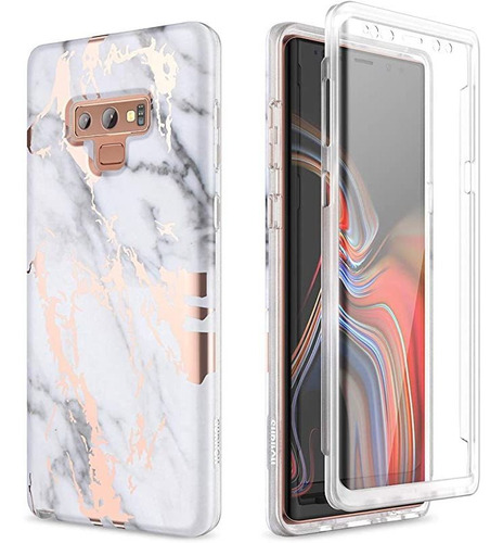 Suritch Para Samsung Galaxy Note 9 Marble Case, [protector D