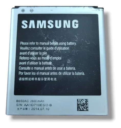 Sobre + Bateria Samsung Mega - B650ae 2600 Mah