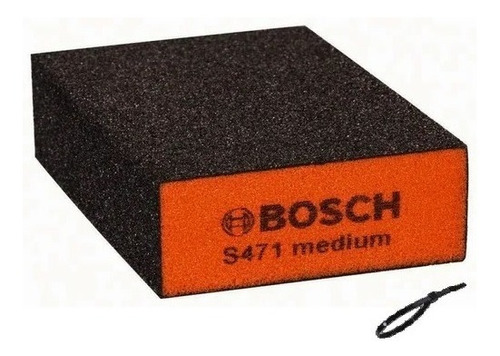 Esponja Abrasiva Lija Taco Bosch S471 Grano Medio + Regalo