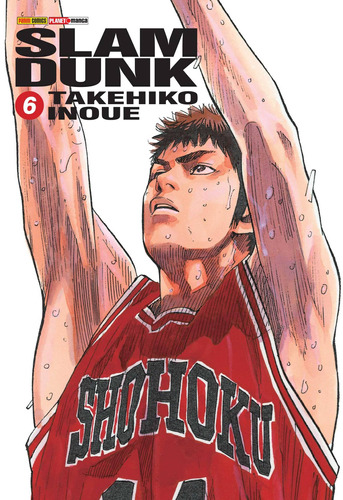 Slam Dunk Vol. 6, de Inoue, Takehiko. Editora Panini Brasil LTDA, capa mole em português, 2016