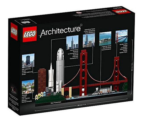 Lego Architecture Skyline Collection 21043 San Francisco Usa Cantidad De Piezas 565
