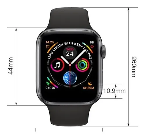 Reloj Inteligente Smart Watch Tipo Serie 4 Aa Android Ios