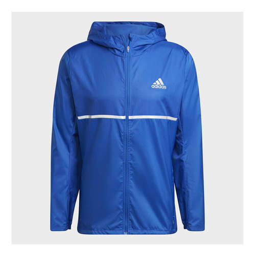 Chamarra adidas Response Para Hombre Con Capucha Azul