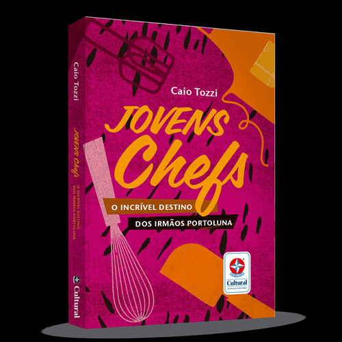 Jovens chefs: o incrível destino dos irmãos Portoluna, de Tozzi, Caio. Editora Estrela Cultural LTDA., capa mole em português, 2021