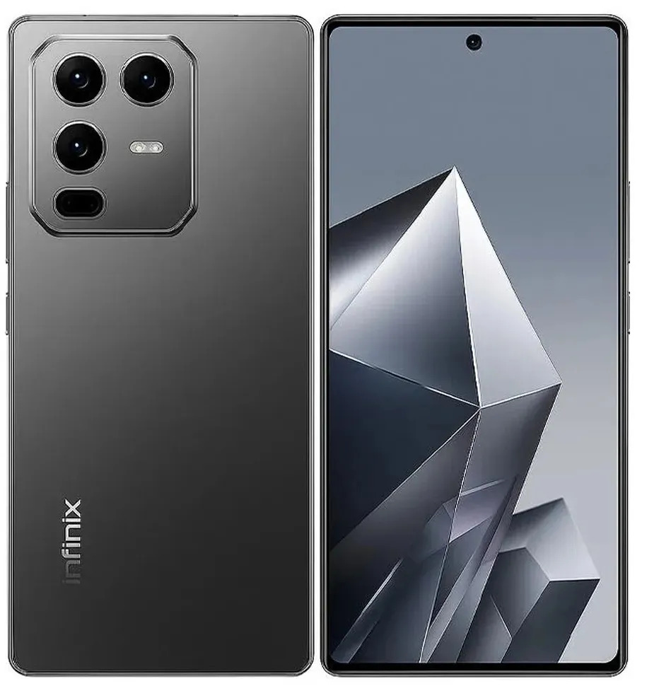 Celular Infinix Note 50 Pro 16 Gb 256 gb Rom, 3 cargadores, carga Inalámbrica, Amoled 6.78" 120 fps 144hz, Shadow Black, 3 cargadores