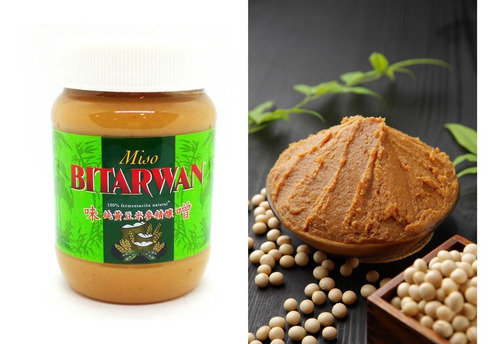 Imagen 2 de 3 de Pasta De Miso Bitarwan X 400 Gr