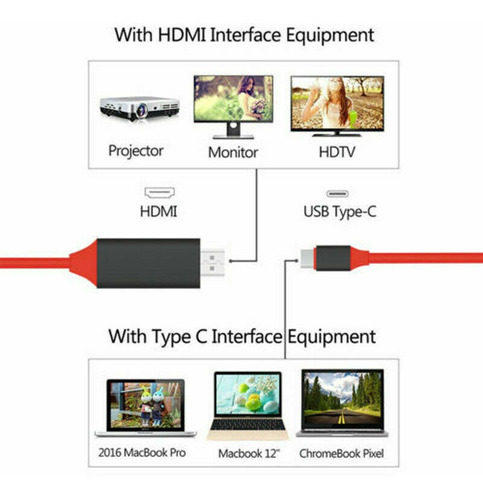 Cable Audio Y Tv Hdmi A Tipo C Samsung Galaxy Note 10 Plus