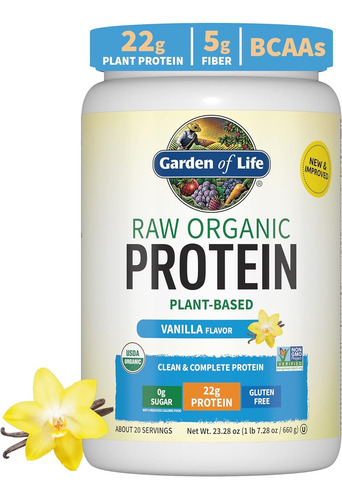 Proteína Orgánica Vegetal 620g - g a $600
