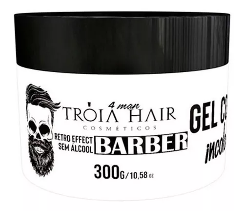 Gel Cola Tróia Hair Incolor 300g