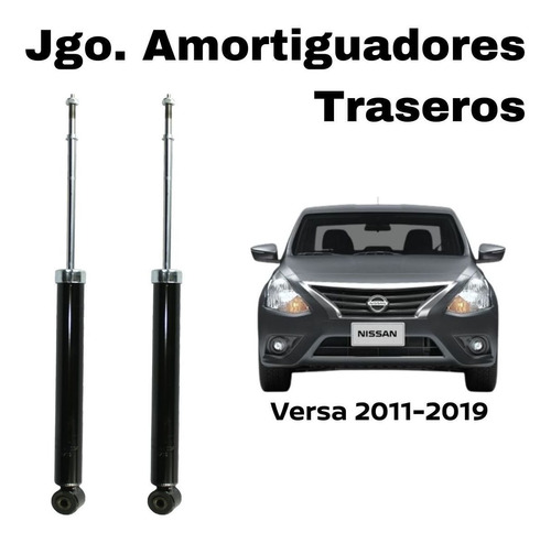 Rear Shock Absorbers Versa 2019 Safety